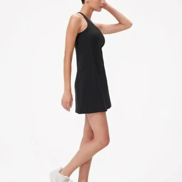 Outdoor Voices One Shoulder Dress Black Size XS - Picture 5 of 11